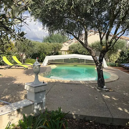 فيلة Agence Jf Immo - Climatisee Avec Piscine Privee Proche Vias Menage Inclus Wifi V0840 *