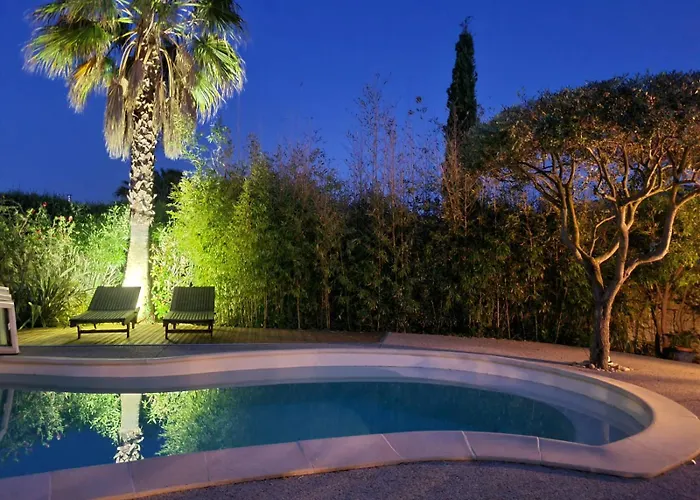 וילה Agence Jf Immo - Villa Climatisee Avec Piscine Privee Proche Des Plages Menage Inclus Wifi V0840